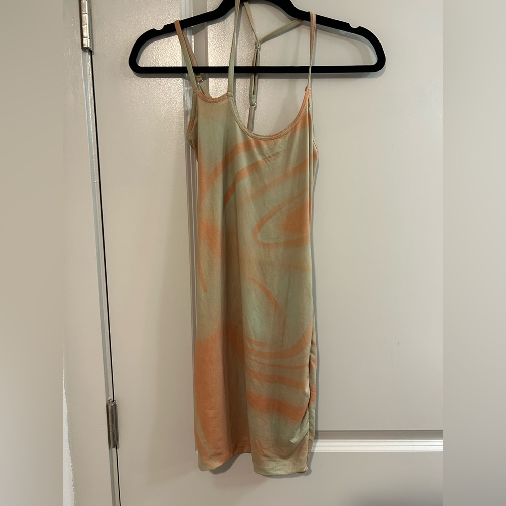 Tic Toc Striped Sleeveless Dress
